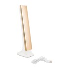 Luminária De Mesa Led Touch Com Relógio Solver Slm-101 - Dour