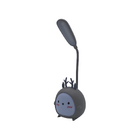 Luminária De Mesa Led Usb Infantil Alce Cinza