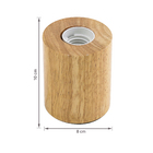 Luminária de Mesa Madeira Clint Gmh