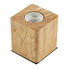 Luminária de Mesa Madeira Cube Gmh