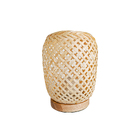 Luminária de Mesa Makarra Natural 13x56cm Bivolt Inspire