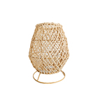 Luminária de Mesa Makarra Natural 21x16cm Bivolt Inspire