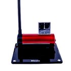 Luminária De Mesa Maximos Vermelho Com Relógio Ponteiro 1x13w