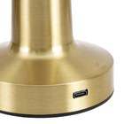 Luminária de Mesa Metal Com LED Nox Gold Gmh