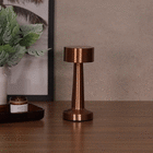 Luminária de Mesa Metal Com LED Nox Rose Gmh