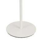 Luminária de Mesa Metal Milano Branca Com LED Integrado Luz Amarela Bivolt Gaya