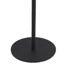 Luminária de Mesa Metal Milano Preta Com LED Integrado Luz Amarela Bivolt Gaya