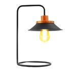 Luminária De Mesa New Roof Cor Preto Para 1 Lâmpada E-27 Bivo