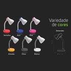 Luminária De Mesa Orientável 35cmx12,5cm Spiralle Startec