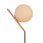 Luminária De Mesa Pérola 1xg45 Avant Cobre Brilho