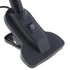 Luminaria De Mesa Presilha Garra Articulavel Sala Trabalho Es