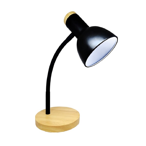 Luminária de Mesa Preta Aço Desk Orion GMH