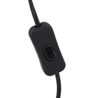 Luminária de Mesa Preta Fosco Metal Diamond Inspire