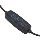 Luminária de Mesa Preta Metal 3D Lamp Gmh