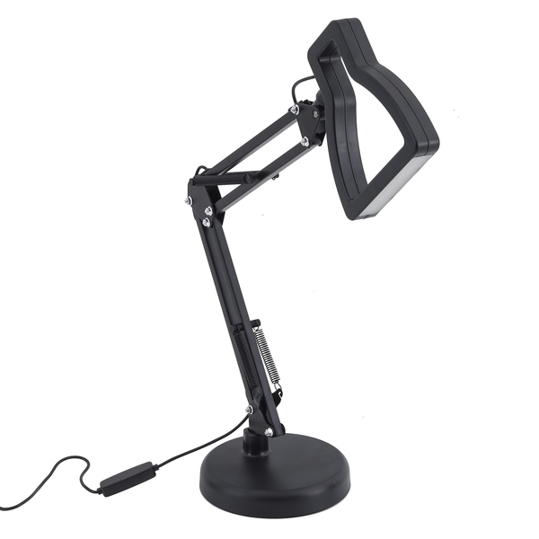 Luminária de Mesa Preta Metal 3D Lamp Gmh