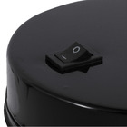 Luminária de Mesa Preta Metal Flex Kian