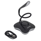 Luminária de Mesa Preta Touch LED 2W 3 Tons Luz Branca Plástico Eco Black+Decker