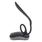 Luminária de Mesa Preta Touch LED 2W 3 Tons Luz Branca Plástico Eco Black+Decker