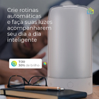 Luminária de Mesa Smart Preta Wi-Fi Positivo