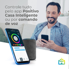 Luminária de Mesa Smart Preta Wi-Fi Positivo