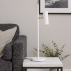 Luminária de Mesa Sofhie Com Cúpula Articulada Branca