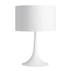 Luminária De Mesa Spun - Abajur - Branco