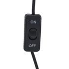 Luminária de Mesa Tabaco Marrom Madri Luz Vita