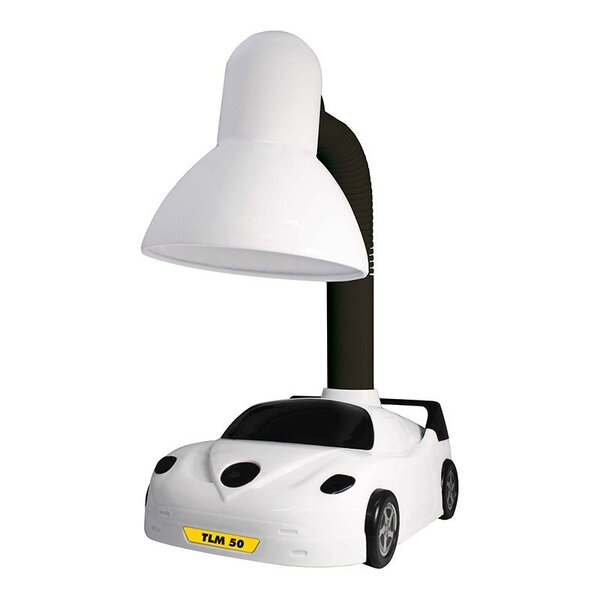 Luminária De Mesa Taschibra Tlm 50 Kids Carrinho Branco Bivolt