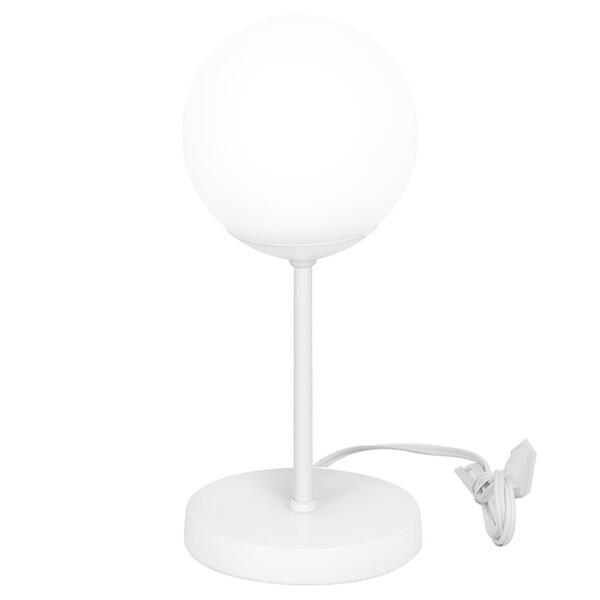 Luminária De Mesa Touch Abajur Orby Branco