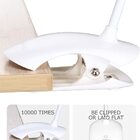 Luminaria De Mesa Touch Sem Fio 14 Leds Articulavel Com Clip