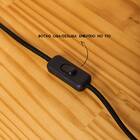 Luminária De Mesa Tronco De Eucalipto