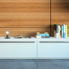 Luminária de Mesa Verde Alumínio e Aço Hitech Attena