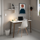 Luminária de Mesa Verde Alumínio e Aço Hitech Attena