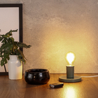 Luminária de Mesa Verde Alumínio e Aço Hitech Attena