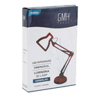 Luminária de Mesa Vermelha Metal 3D Lamp Gmh