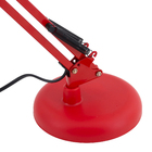 Luminária de Mesa Vermelha Metal Desk Lamp Gmh