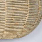 Luminária De Palha Aramada Boracéia P - 25x35cm