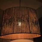 Luminária De Palha Aramada G