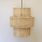 Luminária De Palha Aramada Jeri