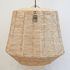 Luminária De Palha Aramada Riviera G - 45x50cm