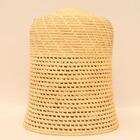 Luminária De Palha De Carnaúba Funil Castelo