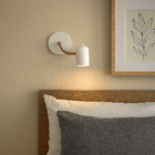 Luminária de Parede Arandela Articulada Dorothea Branca