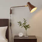 Luminária de Parede Arandela Articulada Eleonor Marrom Cortem