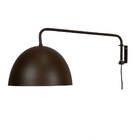 Luminária de Parede Arandela Articulada Komaco Marrom Cortem