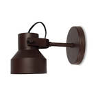 Luminária de Parede Arandela Articulada Marie Marrom Cortem