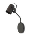 Luminária de Parede Arandela Articulada Nelle Marrom Cortem