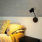 Luminária de Parede Arandela Articulada Nelle Preta