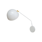 Luminária de Parede Arandela Articulada Wang Branca