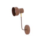 Luminária de Parede Arandela Articulada Zaera Marrom Cortem