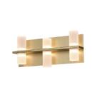 Luminaria De Parede Arandela Clair Sand Gold E Fosco Com Led
